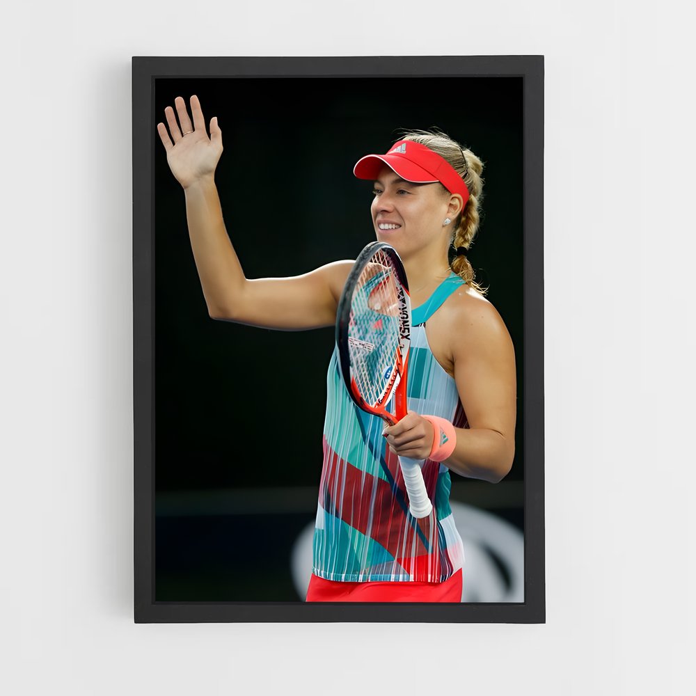 Poster Ace de Coeur – affiche Tennis (vue 2)